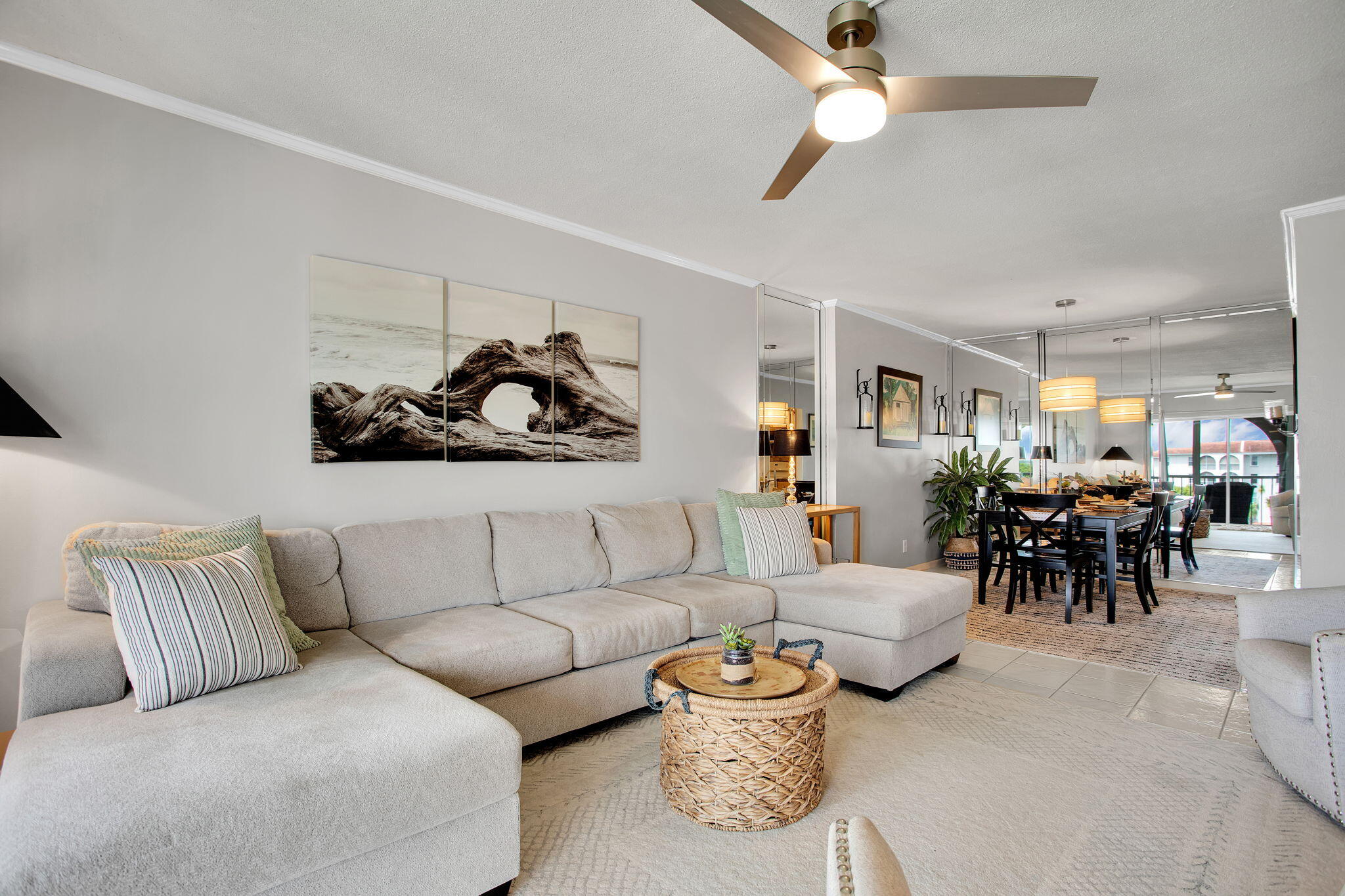 250 Northeast 20th Street, Unit 5240 Boca Raton, FL 33431 - Photo 18 of 48 LIVING ROOM FACING DINING AREA
