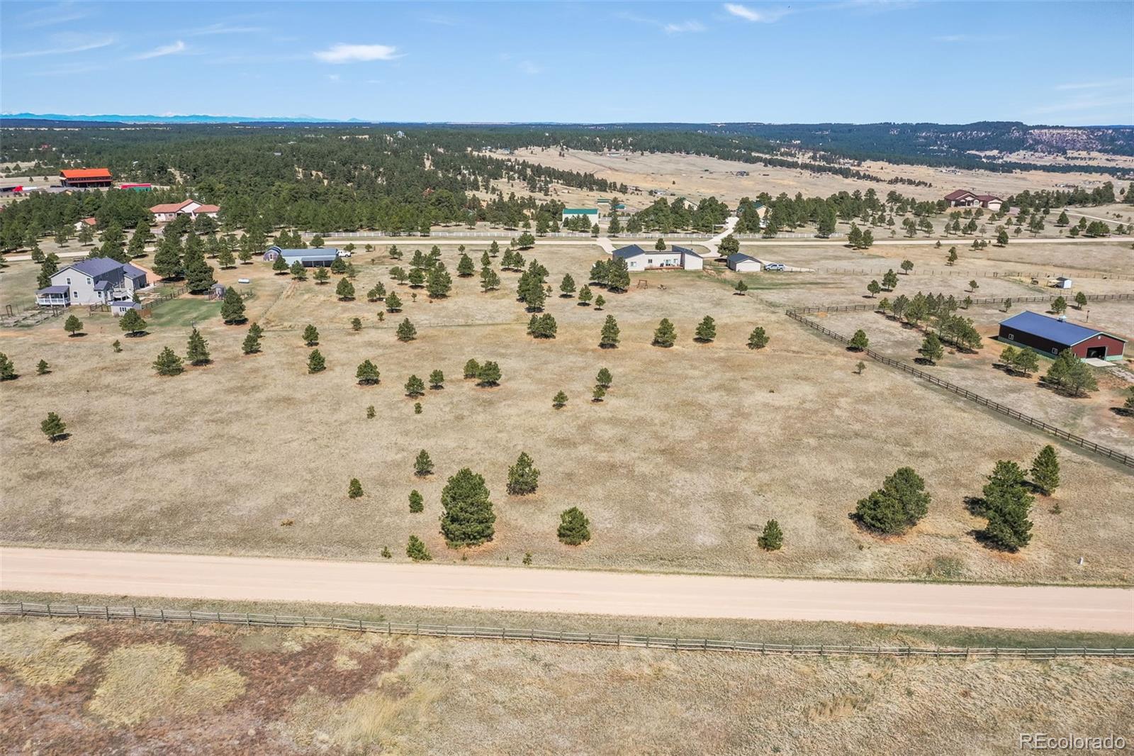 18150 Pinon Park Road Peyton, CO 80831 - Photo 30 of 45 a view of city and ocean