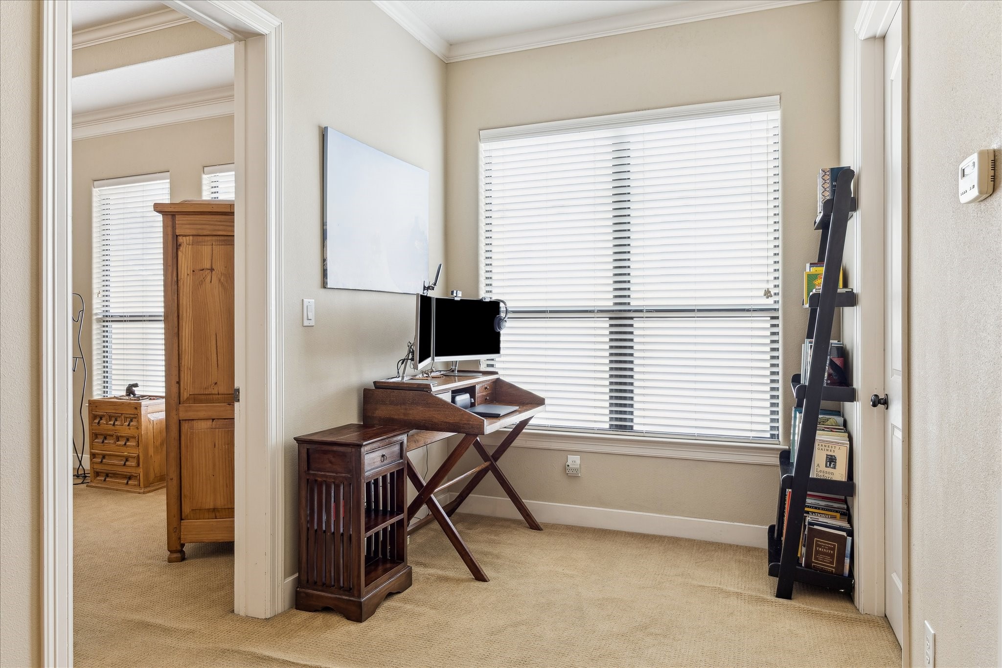 6311 Hamman Street, Unit A Houston, TX 77007 - Photo 17 of 30 a view of a workspace with a window