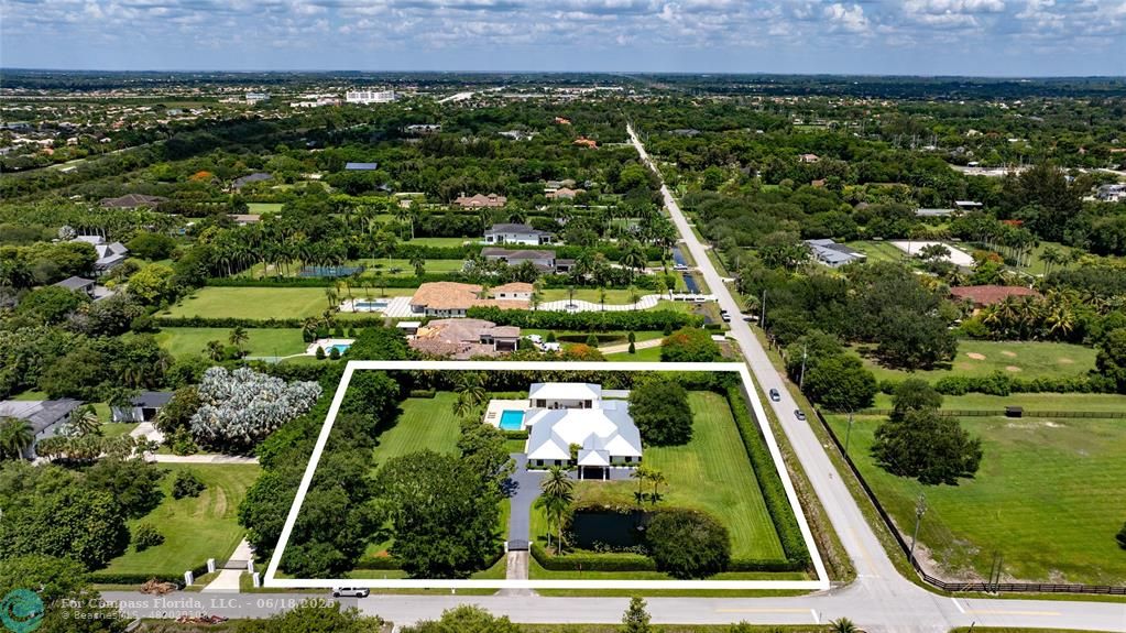 6901 Holatee Trail Southwest Ranches, FL 33330 - Photo 45 of 45 an aerial view of swimming pool and outdoor space