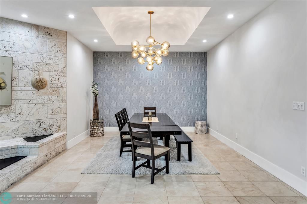 6901 Holatee Trail Southwest Ranches, FL 33330 - Photo 9 of 45 a view of a dining room with furniture and chandelier