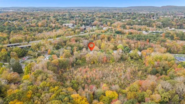 a white house that has a tree in front of it