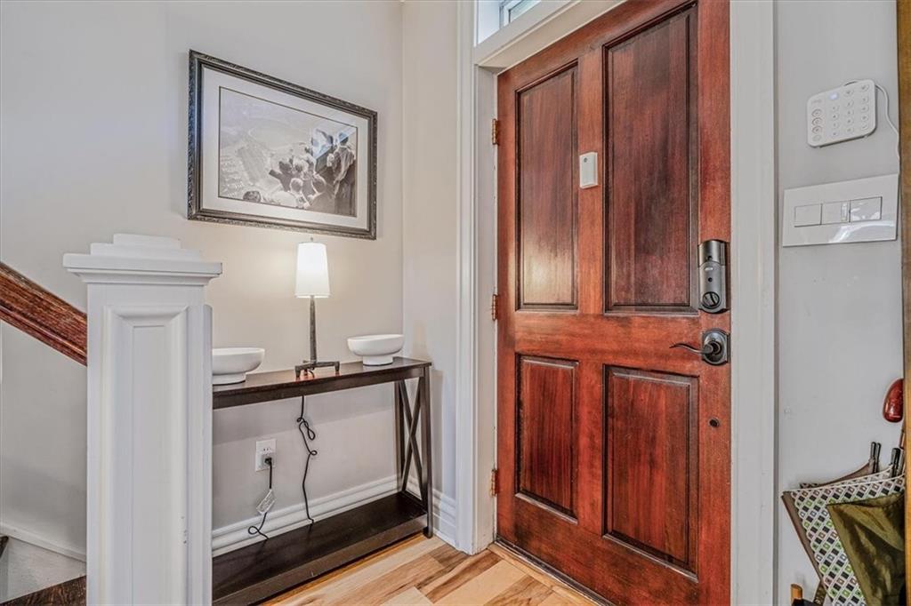 1417 Monterey Street Pittsburgh, PA 15212 - Photo 3 of 50 a view of a hallway with entryway door