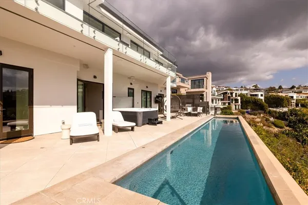 a view of a balcony