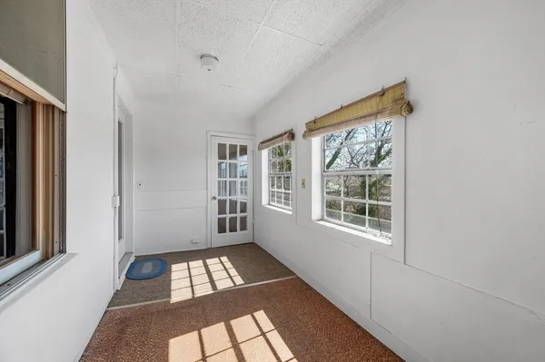 a room with storage and utility