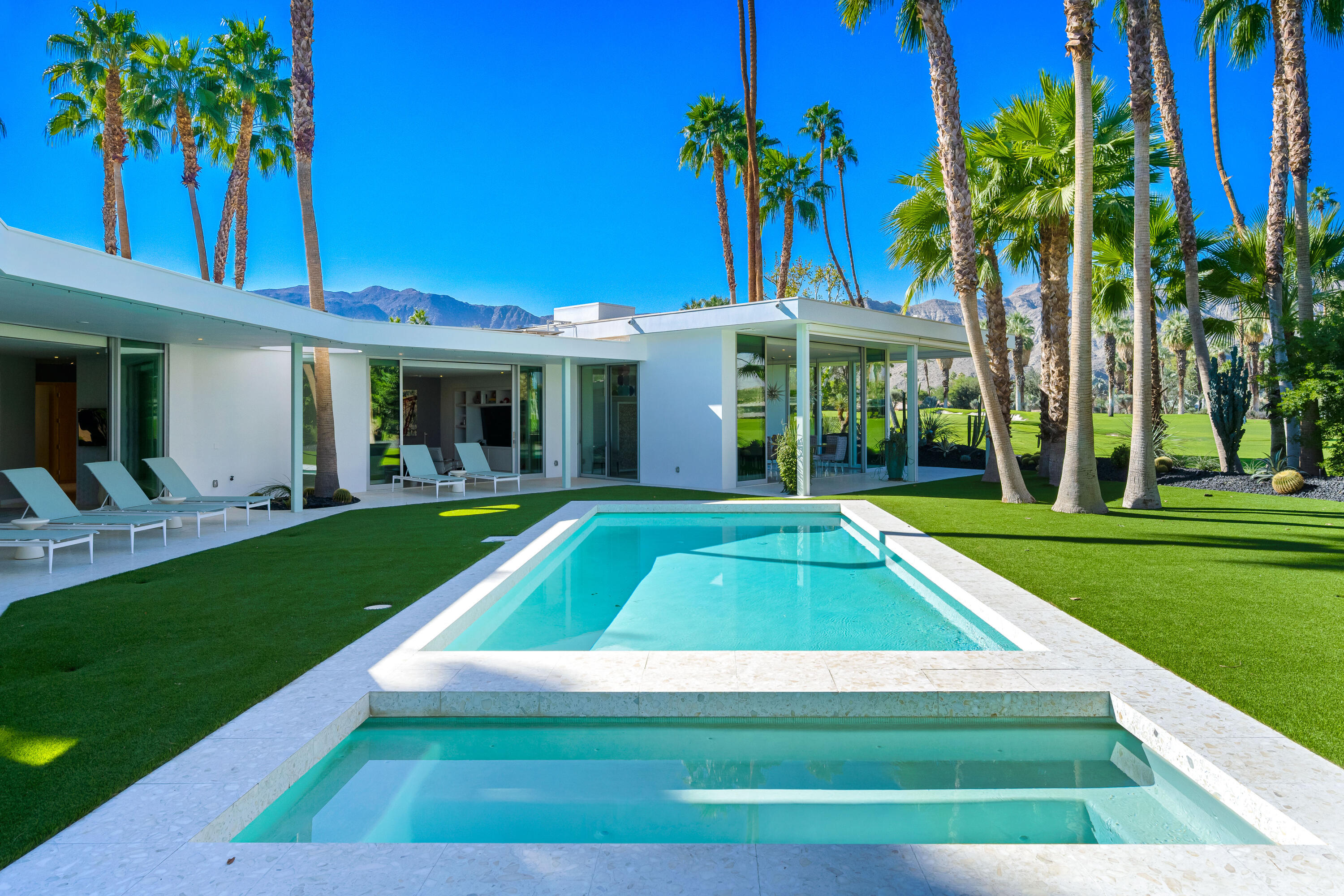 40365 Sand Dune Road Rancho Mirage, CA 92270 - Photo 42 of 70 a view of outdoor space yard swimming pool and patio