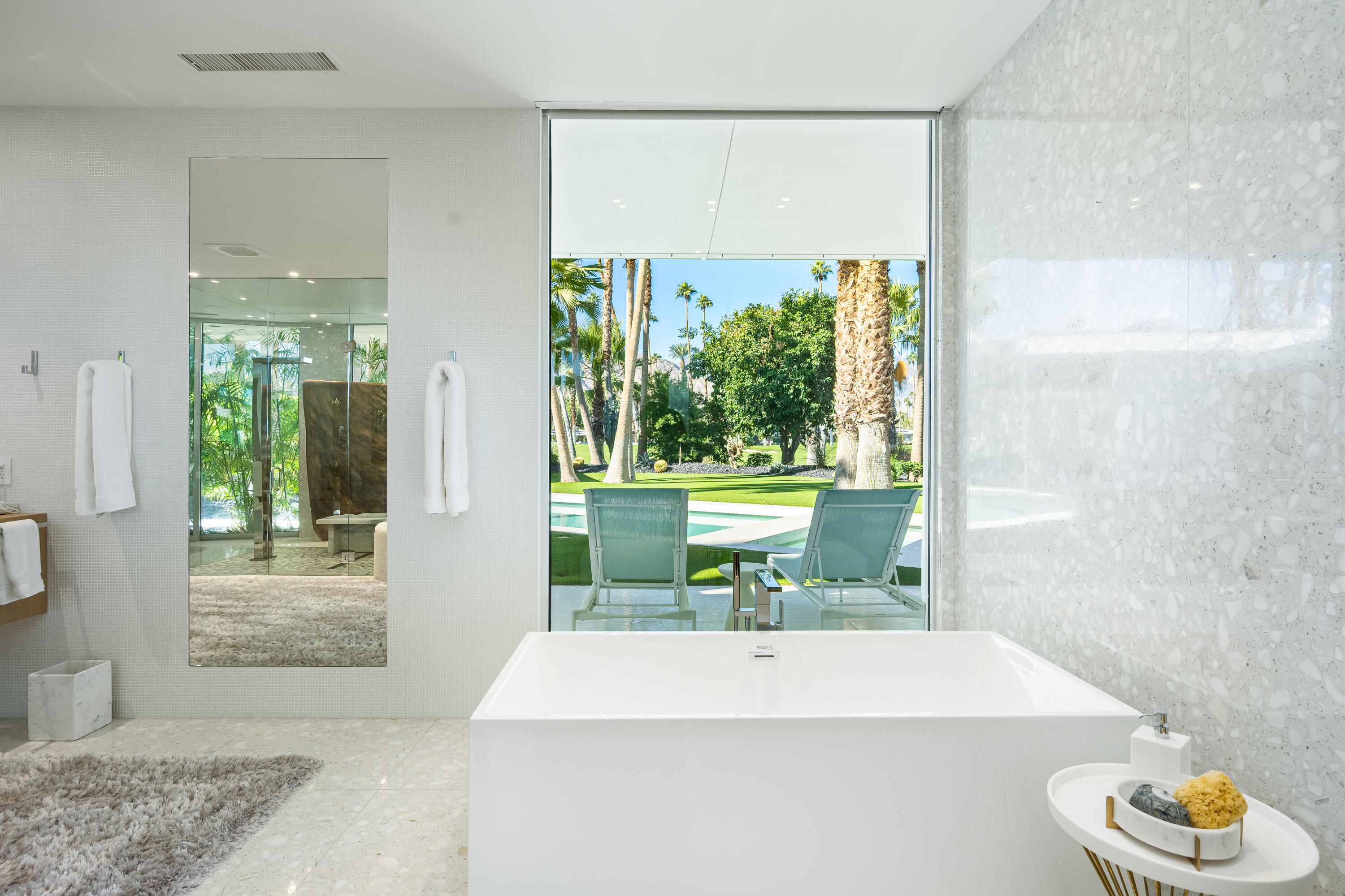 40365 Sand Dune Road Rancho Mirage, CA 92270 - Photo 50 of 70 a bathroom with a sink a bathtub and a window
