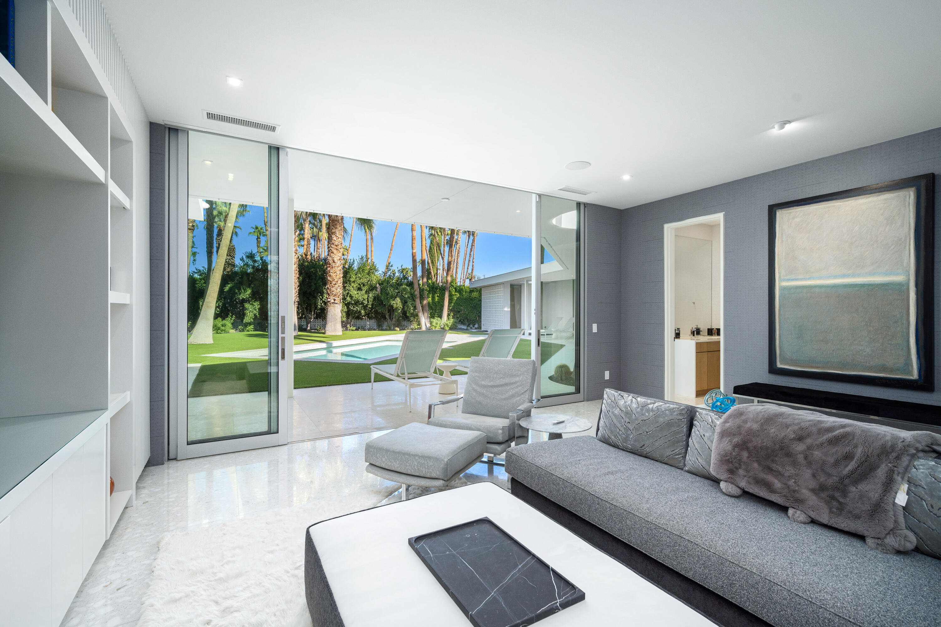 40365 Sand Dune Road Rancho Mirage, CA 92270 - Photo 64 of 70 a living room with furniture and a yard