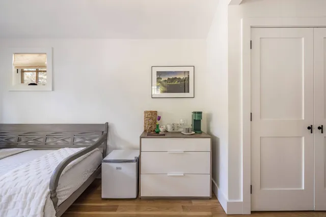 a room with a washer and dryer