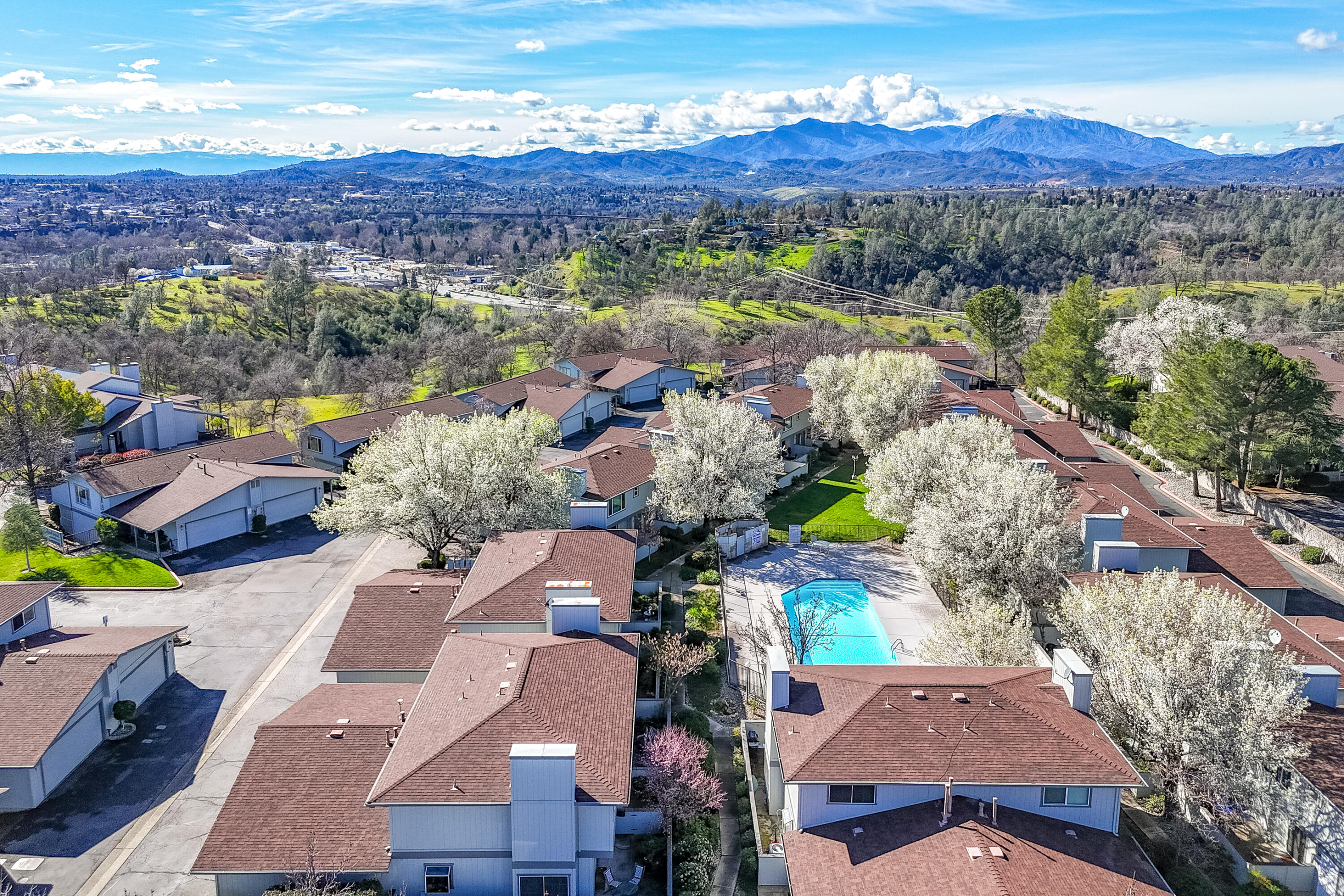 200 Ridgetop Drive, Unit 19 Redding, CA 96003 - Photo 51 of 53 a view of a city with mountains in the background