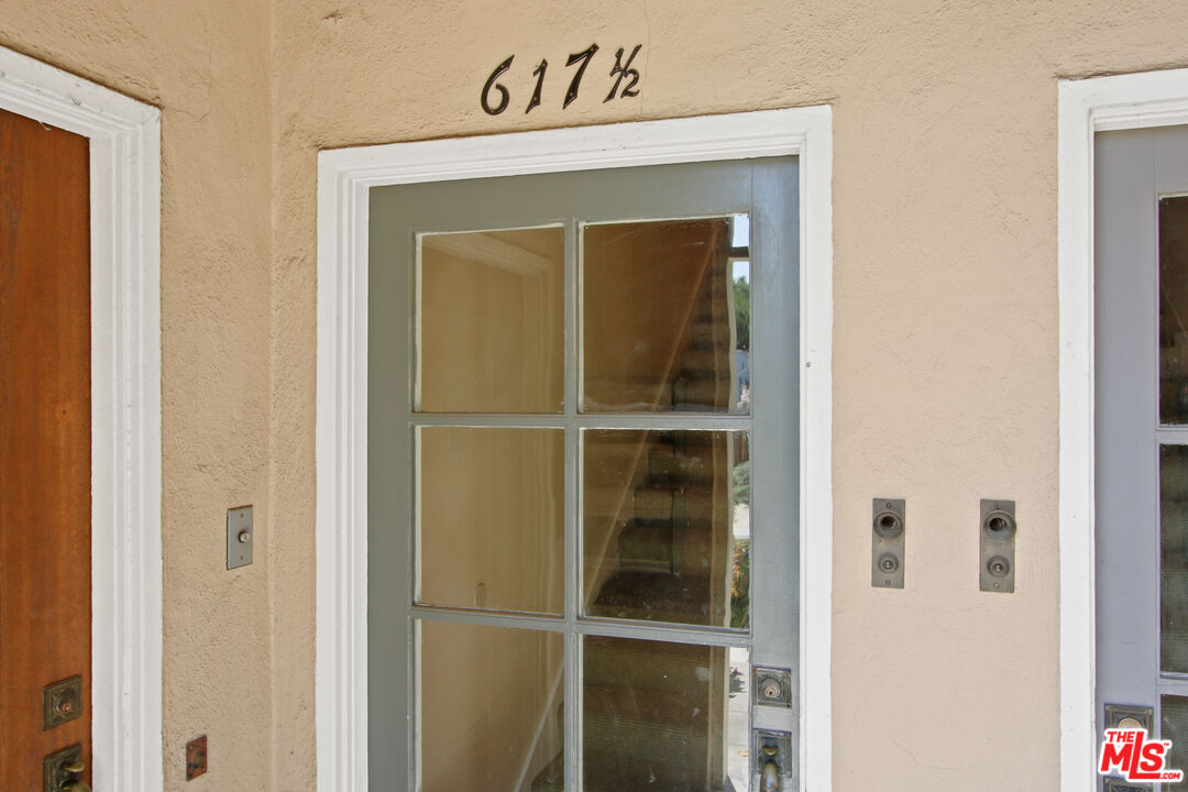 617 North Plymouth Boulevard, Unit 617 1/2 Los Angeles, CA 90004 - Photo 5 of 20 a close view of a door with a door