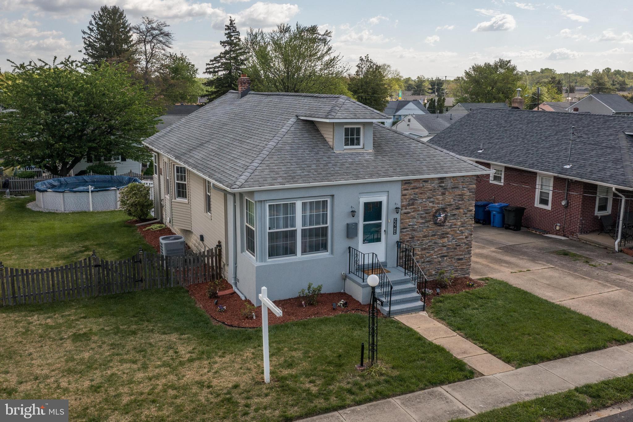 261 South Fellowship Road Maple Shade, NJ 08052 - Photo 24 of 30 a aerial view of a house with table and chairs