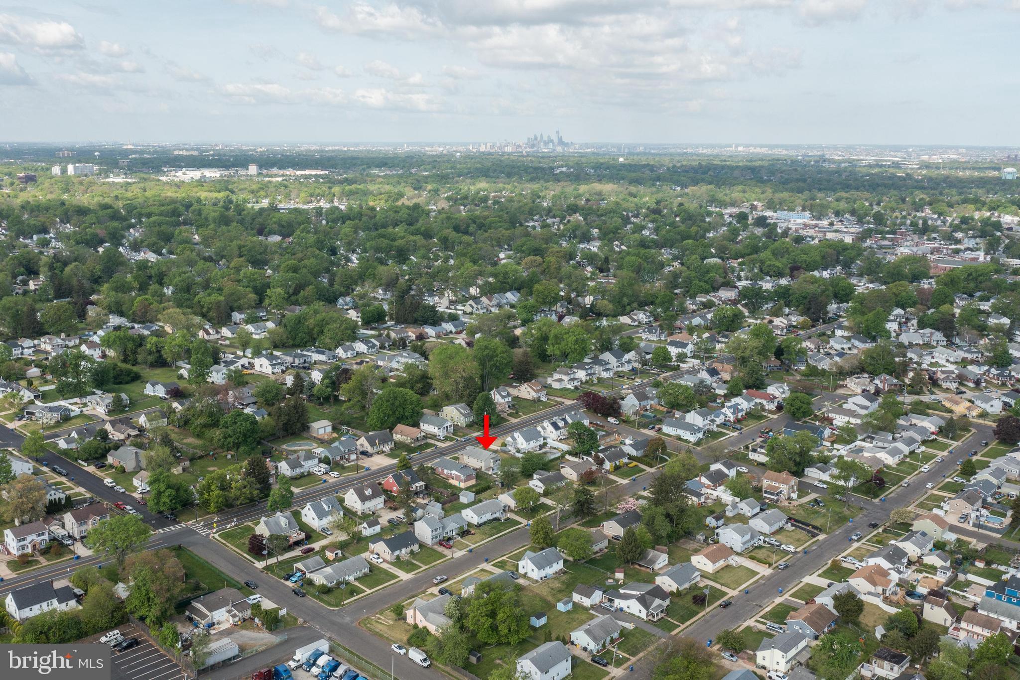 261 South Fellowship Road Maple Shade, NJ 08052 - Photo 25 of 30 an aerial view of residential houses with city view