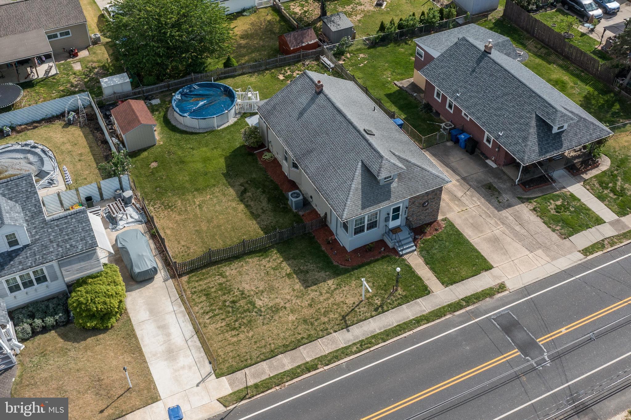 261 South Fellowship Road Maple Shade, NJ 08052 - Photo 27 of 30 an aerial view of a house with a yard