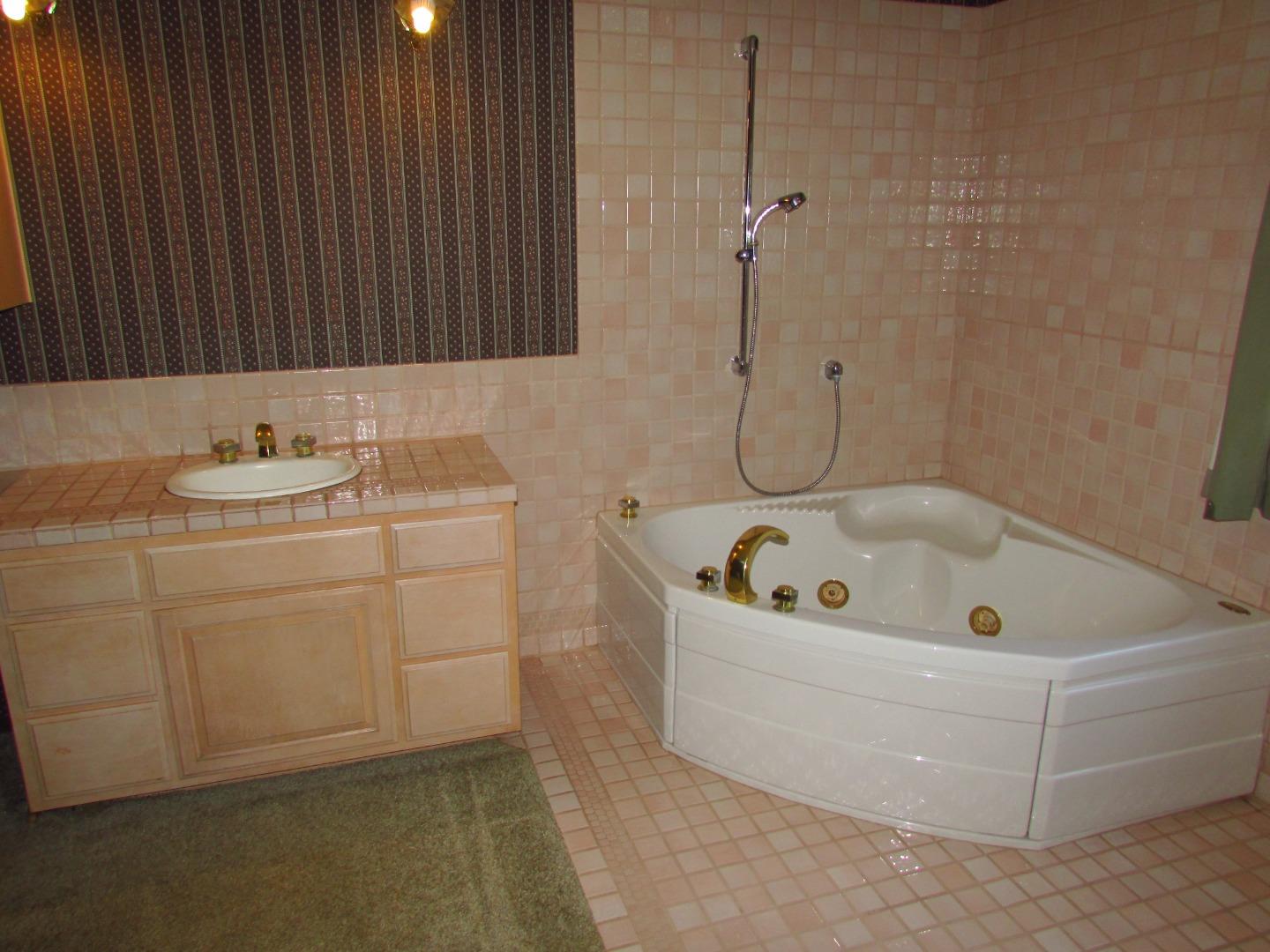 3355 Conant Lane Watsonville, CA 95076 - Photo 19 of 52 a bathroom with a tub a sink and a shower
