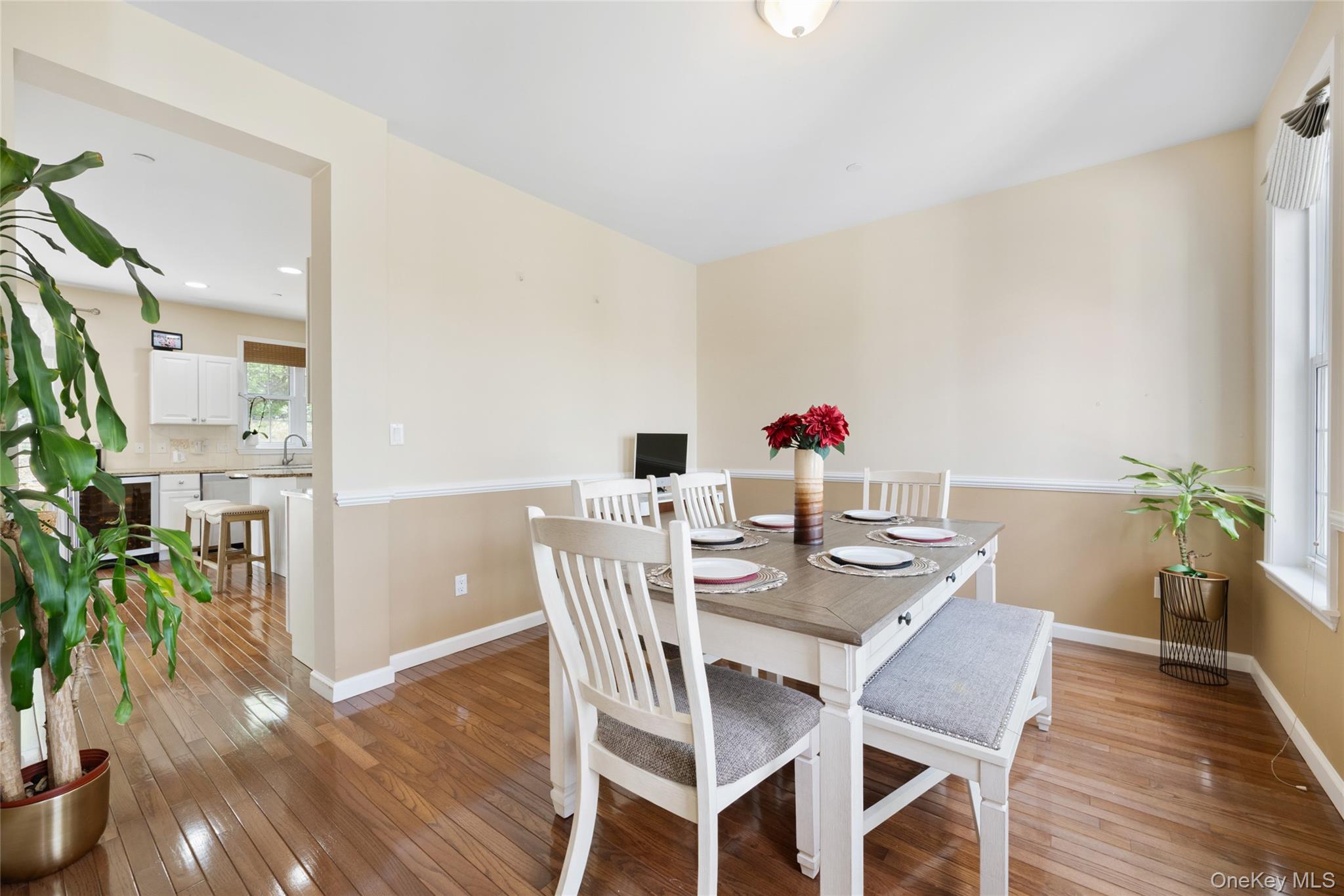 26 Bellefair Road Rye Brook, NY 10573 - Photo 9 of 25 a view of a dining room with furniture and wooden floor