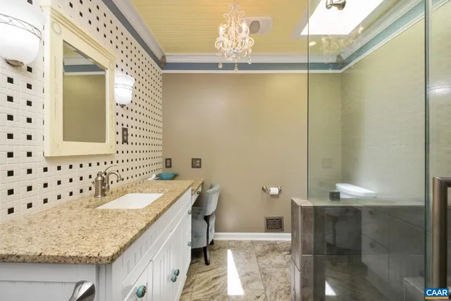 a view of room with window