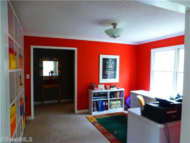 5008 Golden Acres Road Oak Ridge, NC 27310 - Photo 3 of 16 Living Room. Living room used as home office