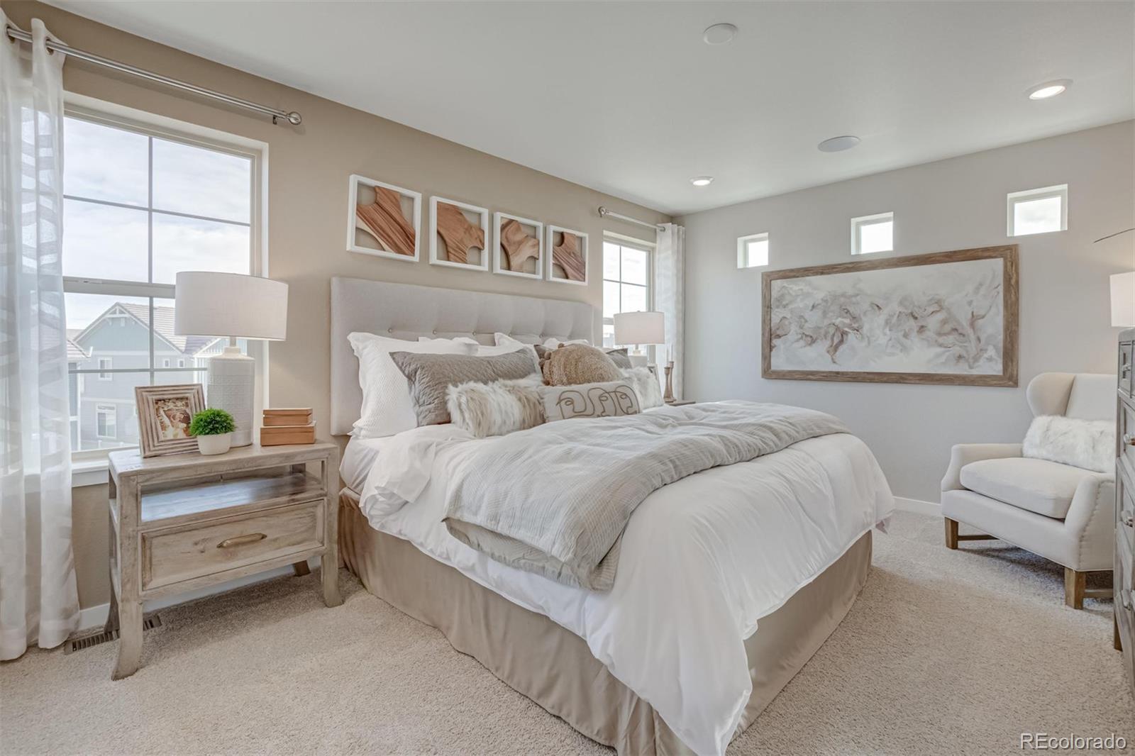 1188 Sugarloaf Road Boulder, CO 80302 - Photo 21 of 35 a bedroom with bed and a large window