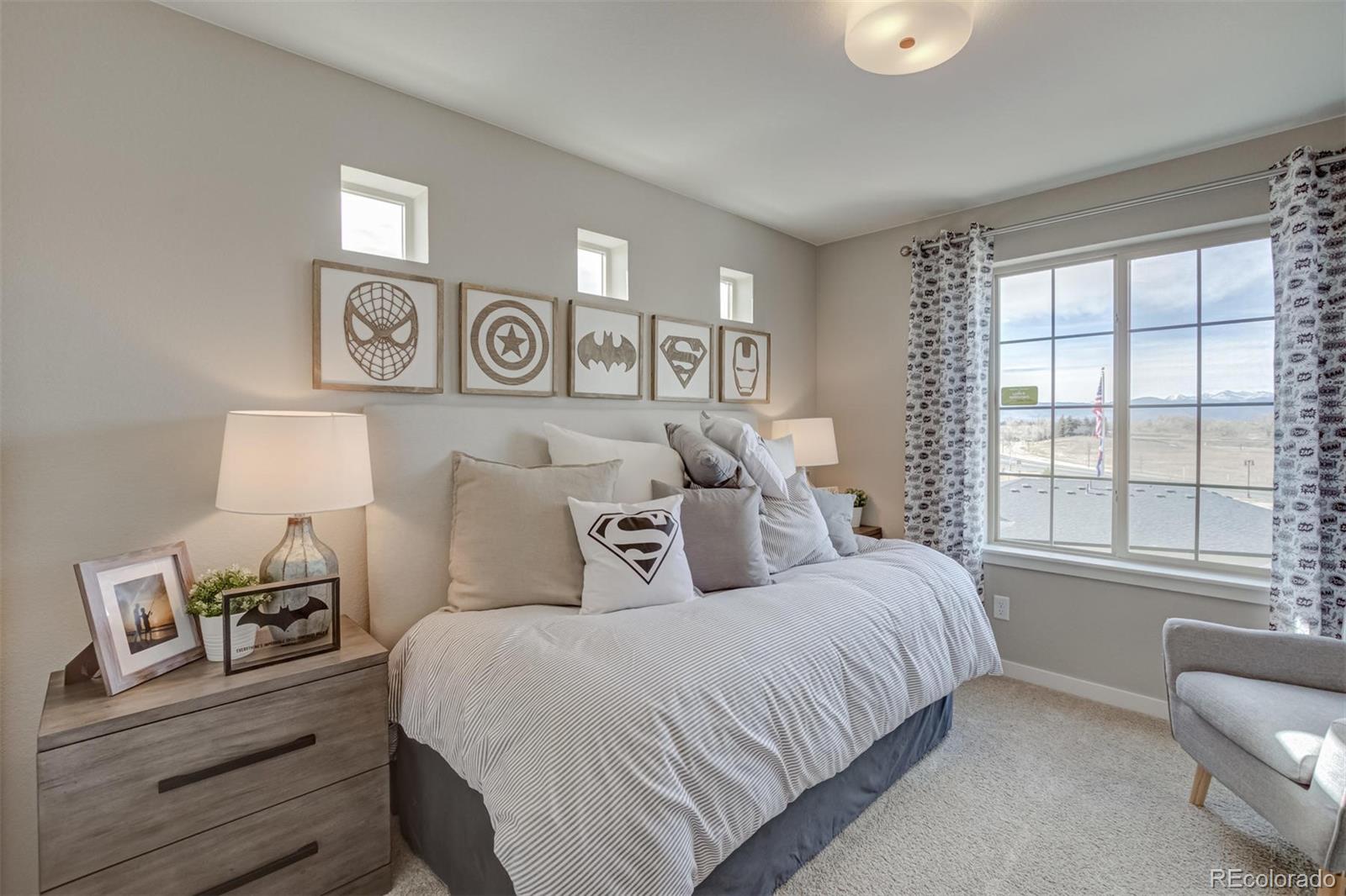 1188 Sugarloaf Road Boulder, CO 80302 - Photo 27 of 35 a bedroom with a bed and a window