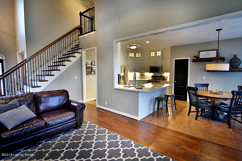 6109 Moser Farm Road Prospect, KY 40059 - Photo 7 of 61 Great room flows nicely into the kitchen. Perfect for entertaining!