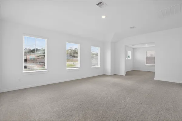 a view of outdoor space with deck and yard