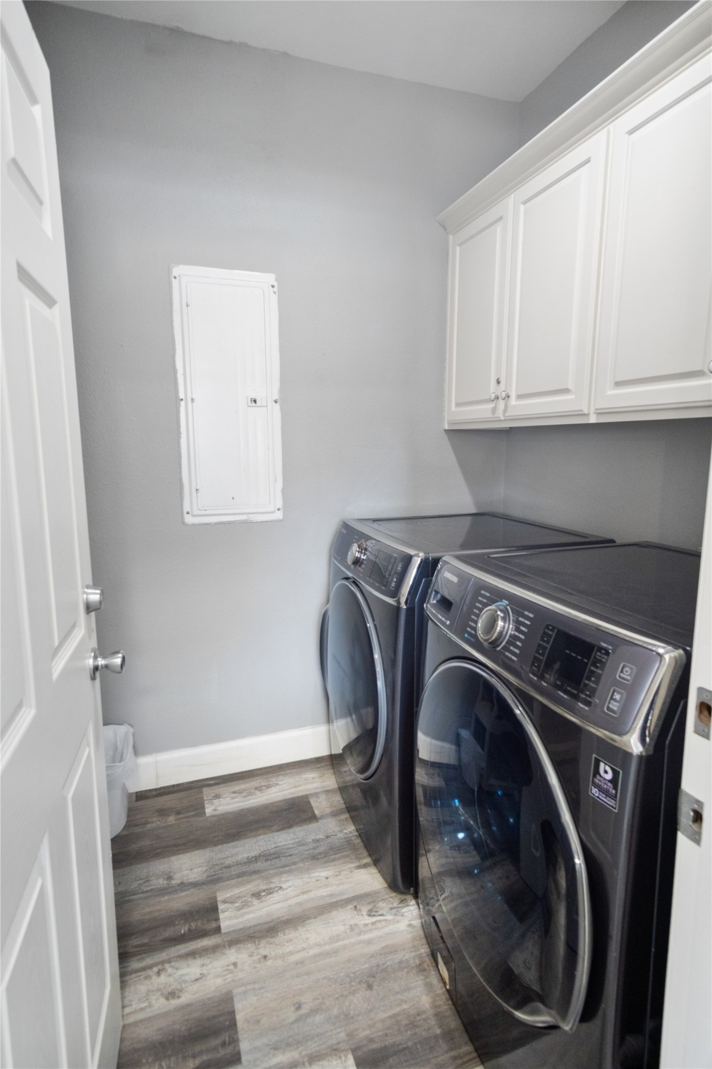 2296 Martinique Crystal Beach, TX 77650 - Photo 33 of 49 a utility room with dryer and washer