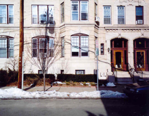 a view of a building with many windows