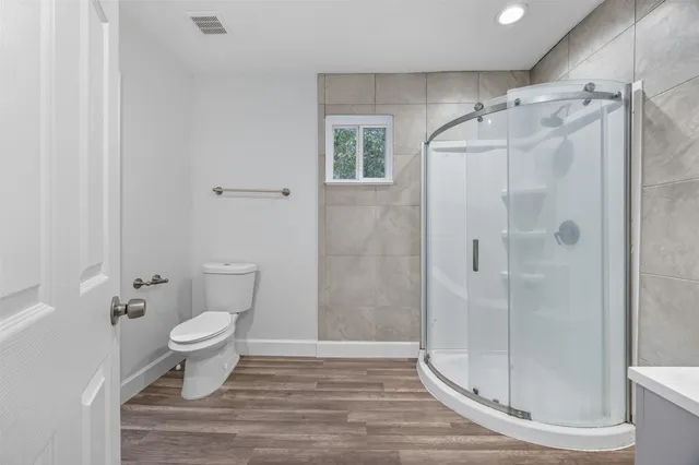 a view of wooden floor