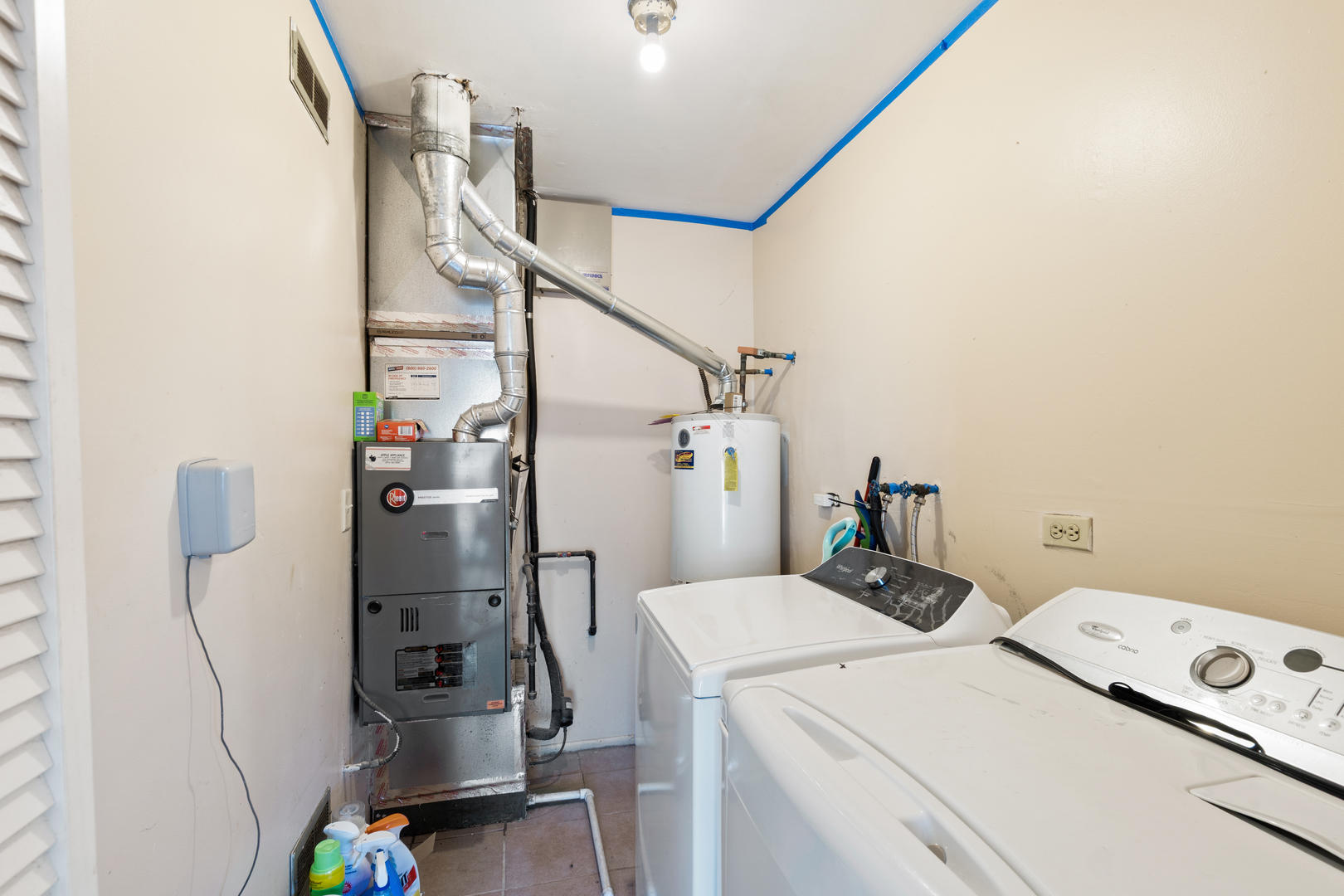 111 Deerpath Road Matteson, IL 60443 - Photo 20 of 23 a view of storage and utility room with utility room