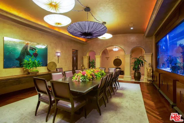 a very nice looking room with a large window