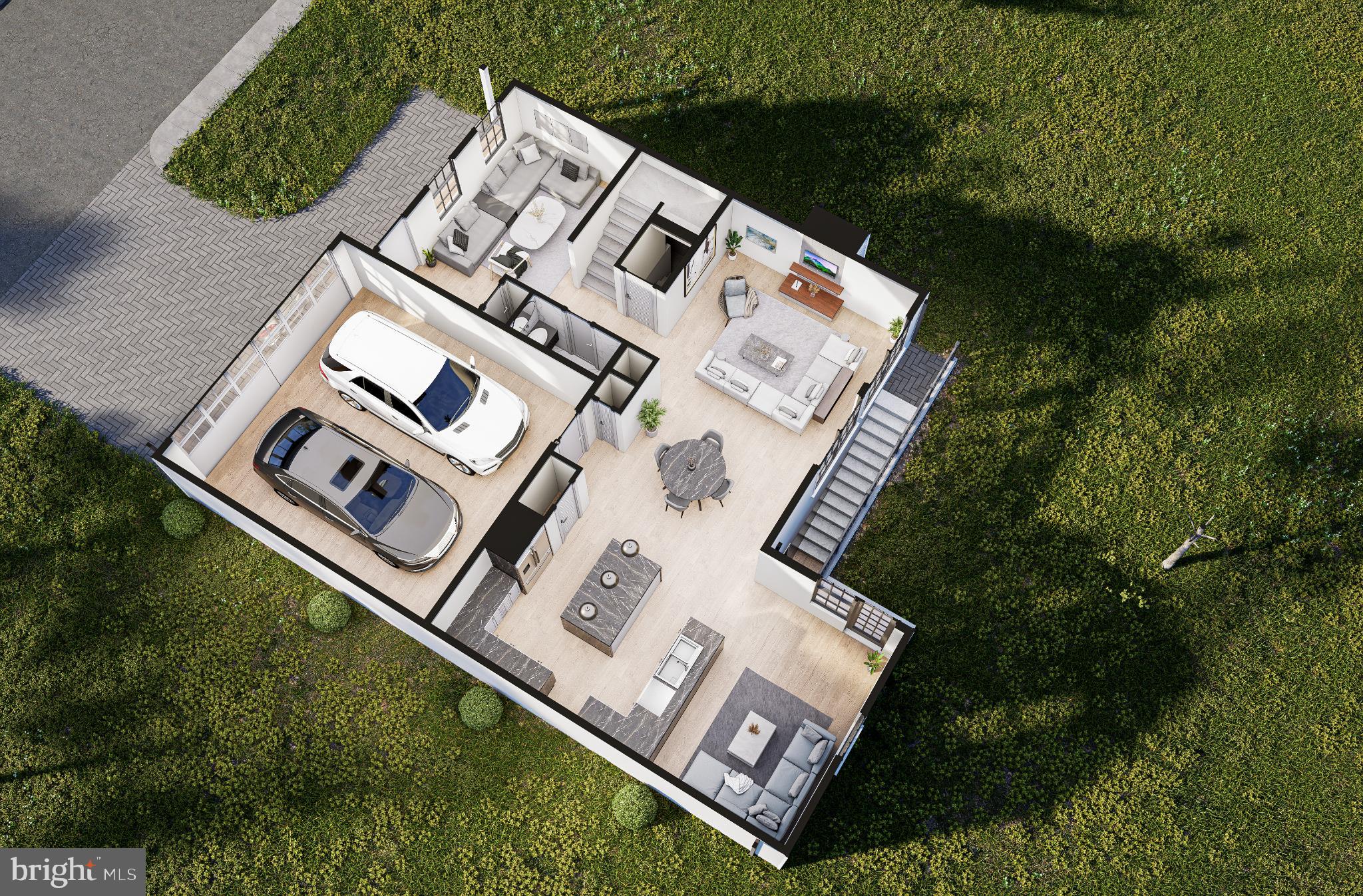 1623 Indiana Avenue Woodbridge, VA 22191 - Photo 4 of 7 an aerial view of a house with a yard