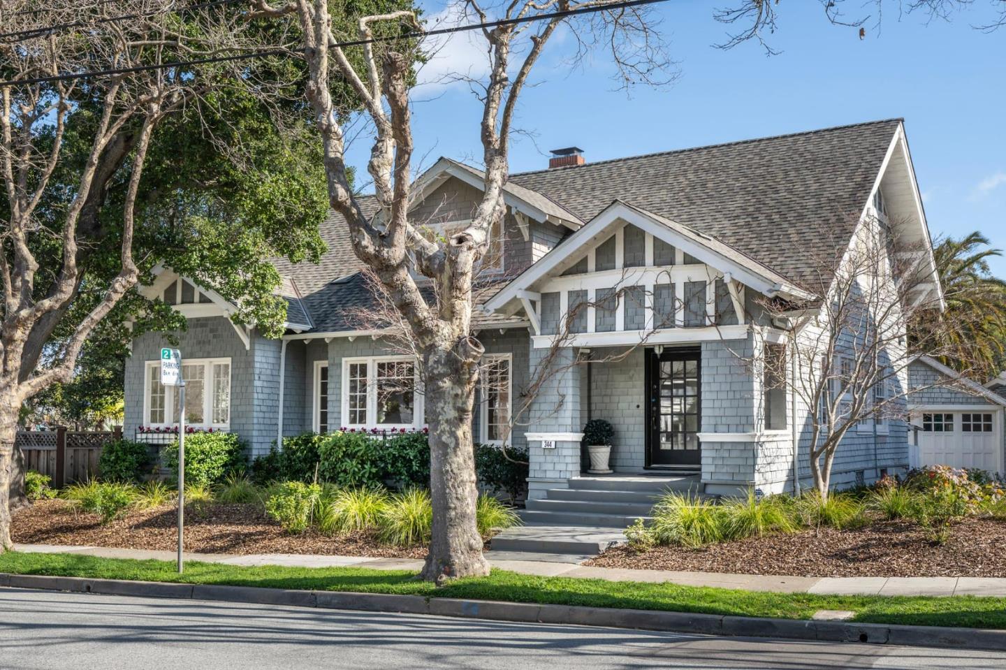 344 Occidental Avenue Burlingame, CA 94010 - Photo 2 of 27 a front view of a house with garden