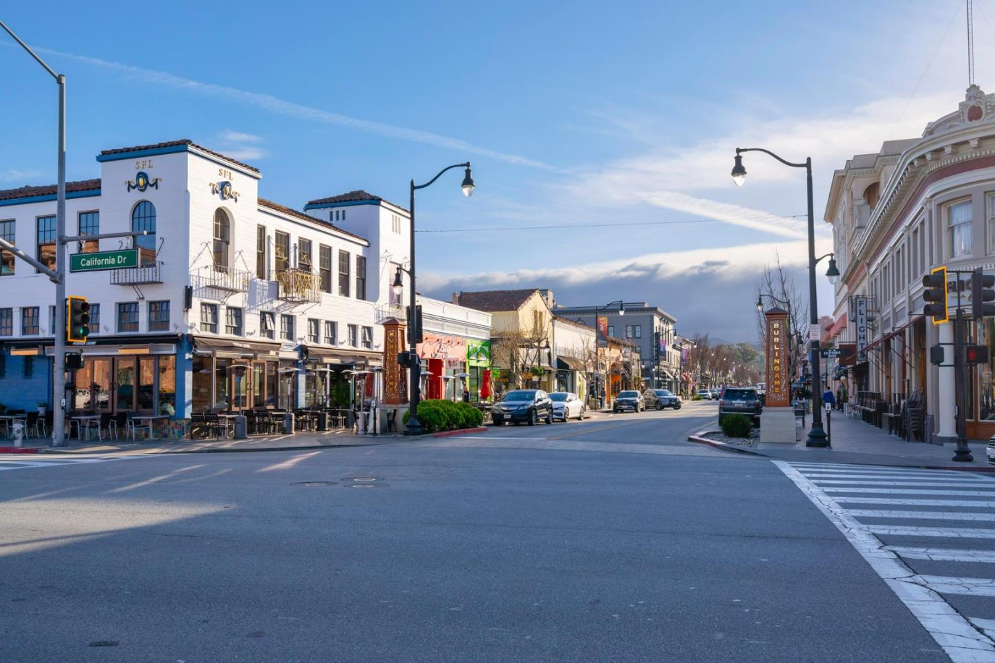 344 Occidental Avenue Burlingame, CA 94010 - Photo 26 of 27 a city street lined with tall buildings