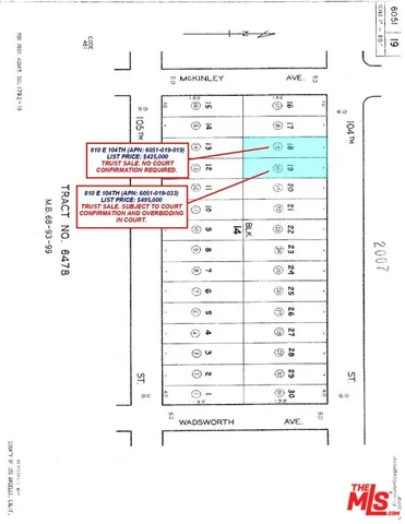 $425,000 | 810 East 104th Street, Los Angeles, CA 90002