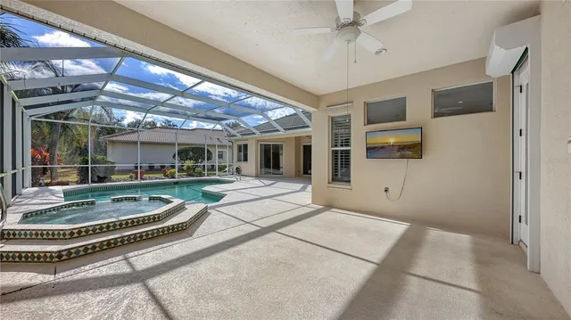 a front view of a house with entertaining space