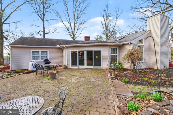 a view of a house with a patio