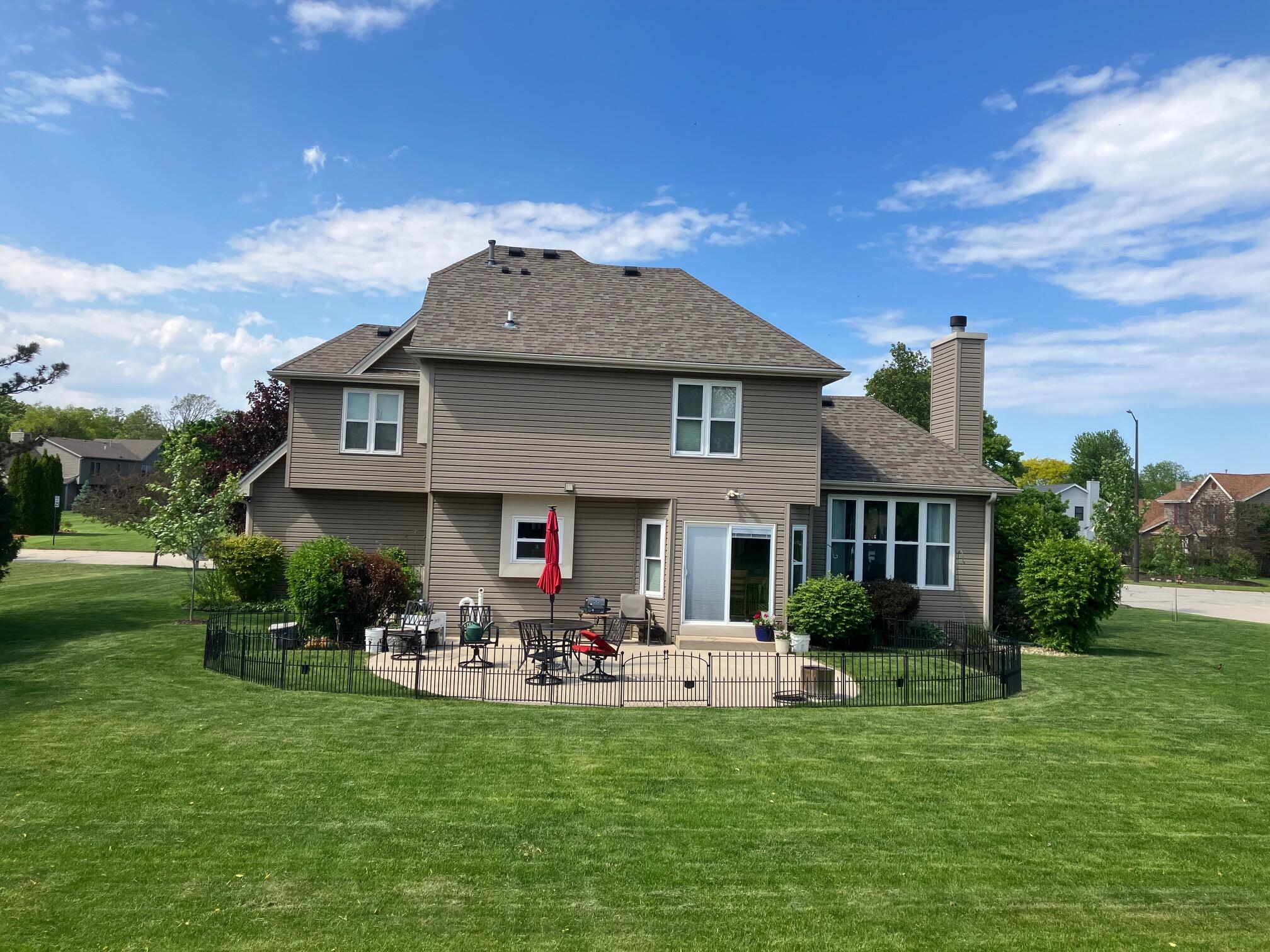 3501 109th Street Pleasant Prairie, WI 53158 - Photo 3 of 14 Backyard