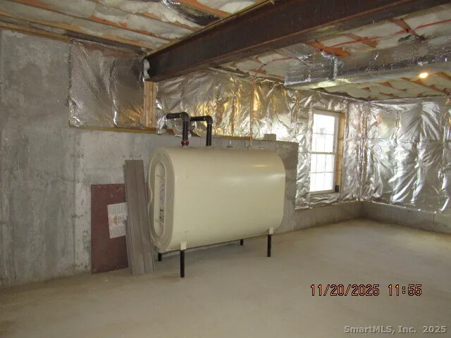 a view of empty room with windows