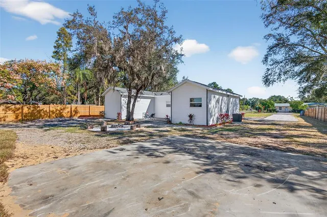 a view of outdoor space with trees