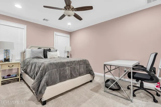 a view of yard with trees