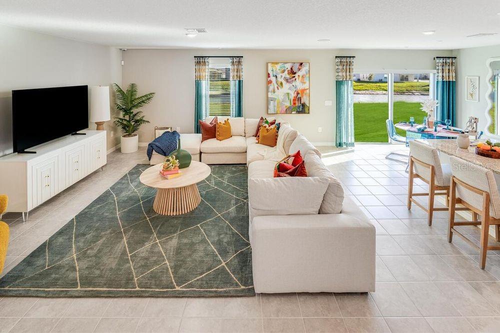 13812 Shellmore Avenue Palmetto, FL 34221 - Photo 28 of 30 a living room with furniture and a flat screen tv