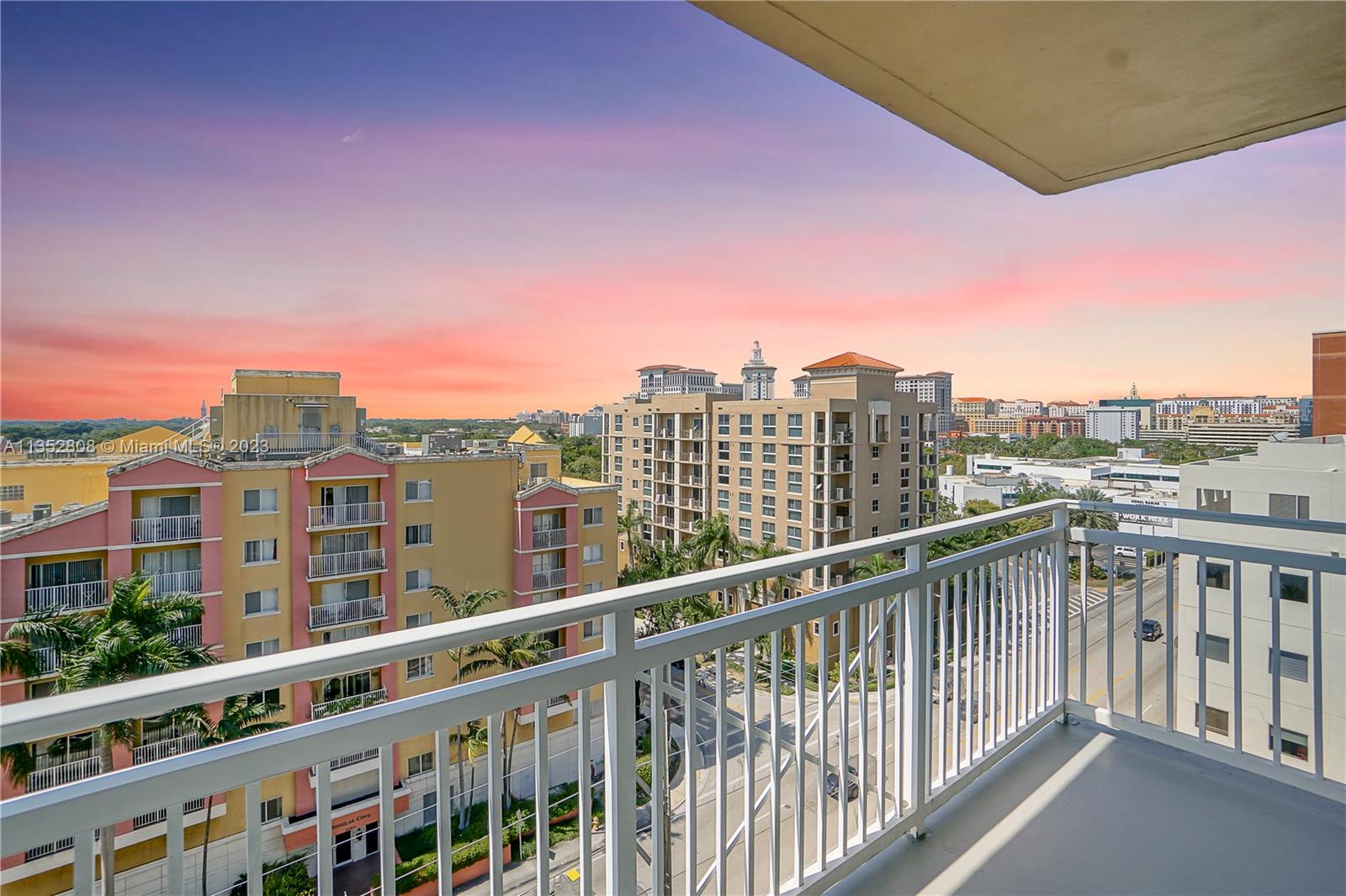2665 Southwest 37th Avenue, Unit 914 Miami, FL 33133 - Photo 17 of 30 a view of city from a balcony