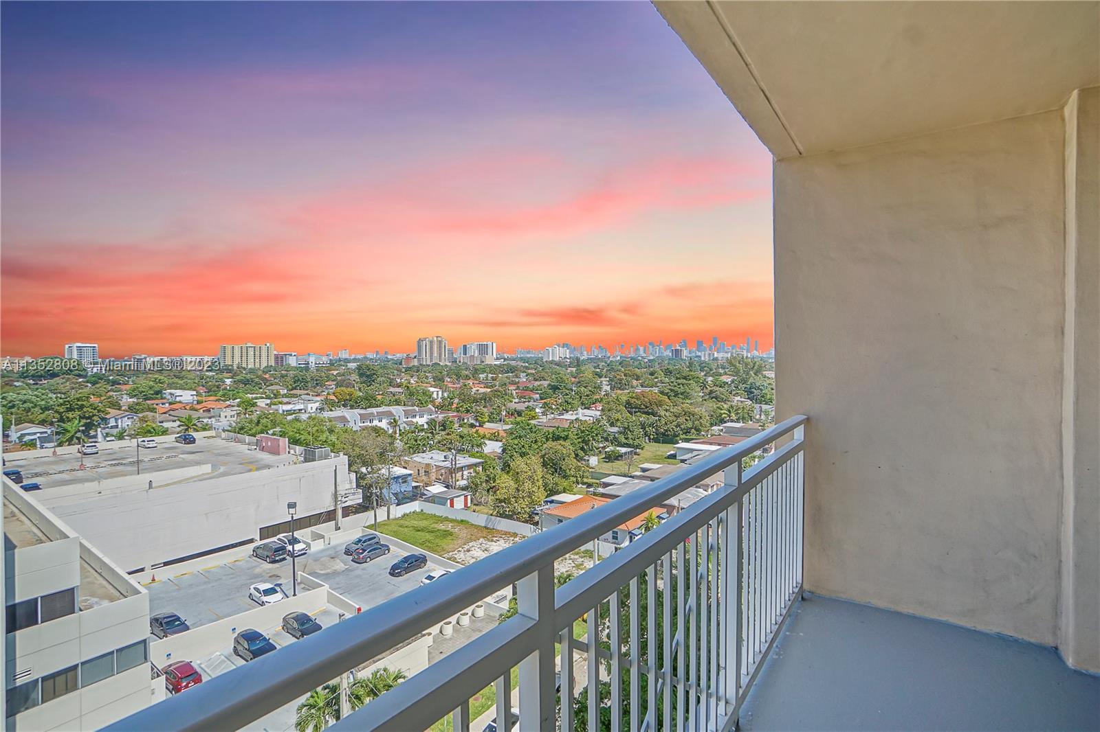 2665 Southwest 37th Avenue, Unit 914 Miami, FL 33133 - Photo 22 of 30 a view of a city from a balcony