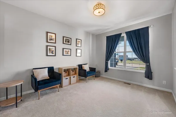 a view of a livingroom with a fireplace