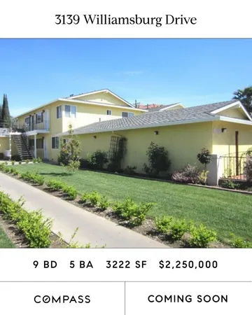 $2,250,000 | 3139 Williamsburg Drive, San Jose, CA 95117