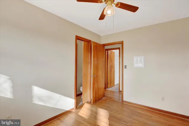 wooden floor in an empty room