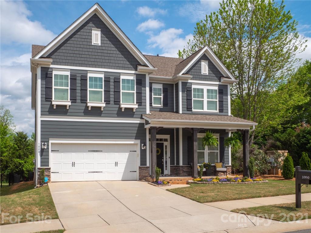 1000 Fallondale Road Waxhaw, NC 28173 - Photo 1 of 48 a front view of a house with a yard
