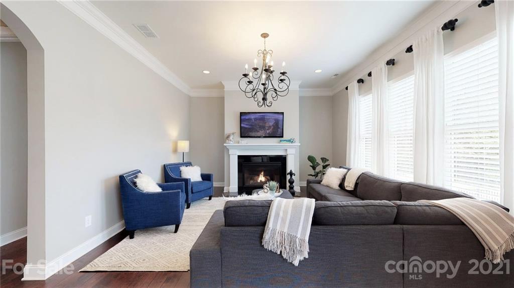 1000 Fallondale Road Waxhaw, NC 28173 - Photo 21 of 48 a living room with furniture fireplace and window