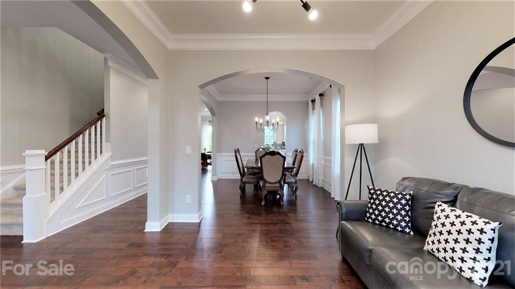 1000 Fallondale Road Waxhaw, NC 28173 - Photo 7 of 48 a view of a livingroom with furniture and hardwood floor